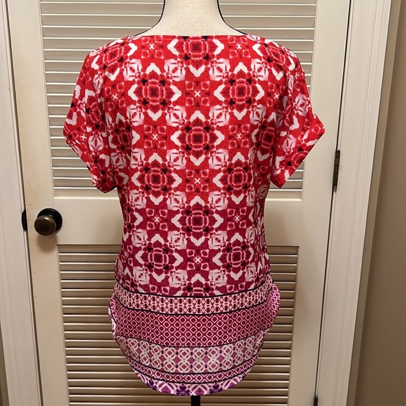 152. Calvin Klein Blouse in Watermelon - Picture 10 of 16